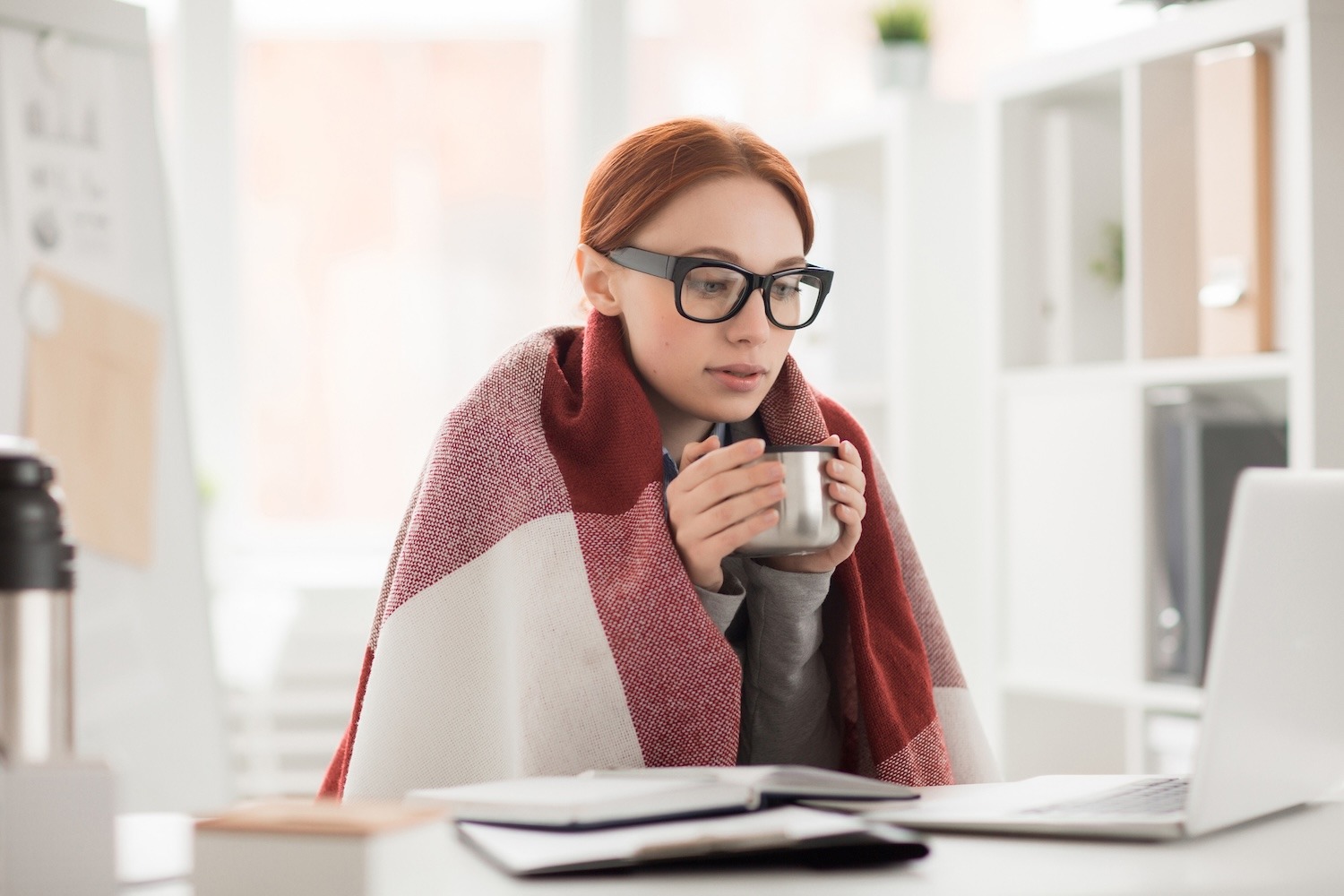 Winter in office